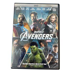 Marvels The Avengers 2012 Movie DVD Action Robert Downey Jr. Chris Evans